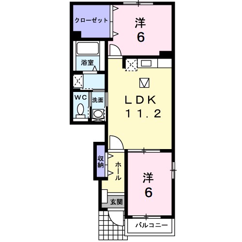 リュエルメゾンＴＹ 間取り