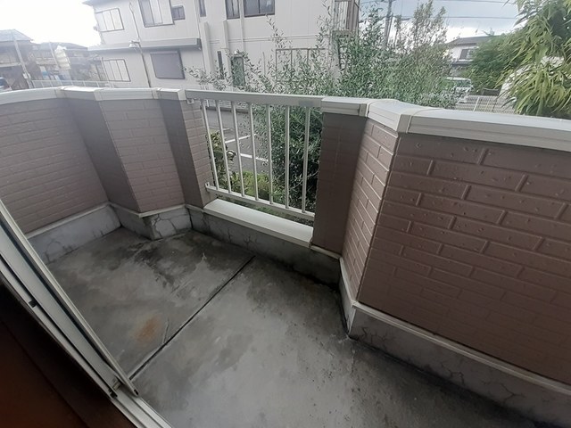 クロスローズ ベランダ