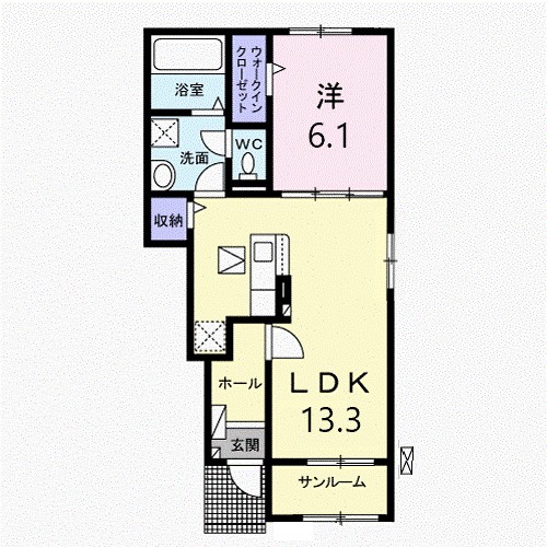 Ｃａｓａ　Ｌｉｎｏ　Ｃ 間取り