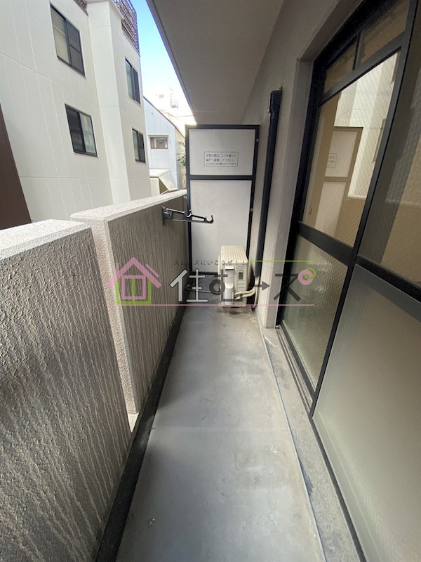 アプローズ堂島 ベランダ