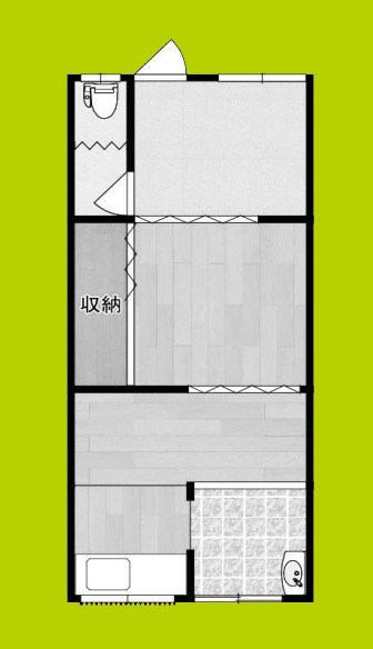 鶴橋貸家 間取り