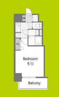S-RESIDENCE堺altklas 間取り