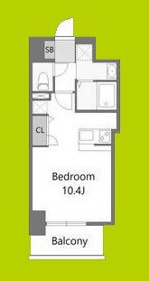 S-RESIDENCE堺altklas 間取り