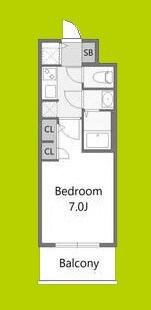 S-RESIDENCE堺altklas 間取り
