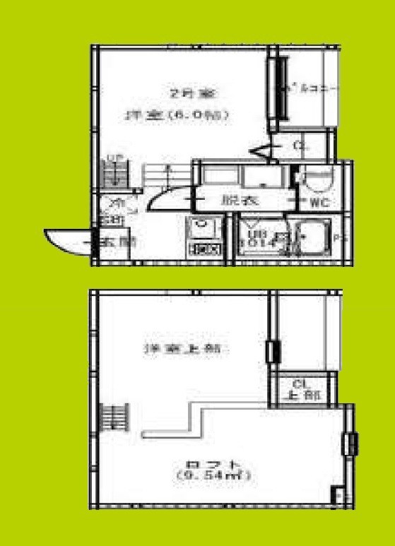 ハーモニーテラス墨江Ⅱ 間取り