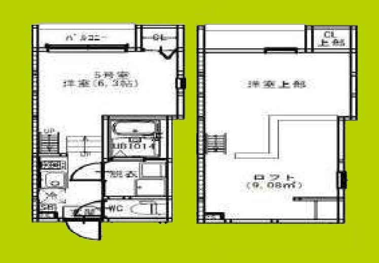 ハーモニーテラス墨江Ⅱ 間取り