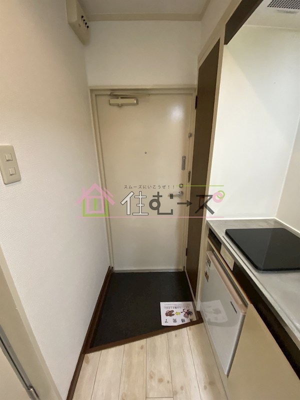 ラパンジール中川東 玄関