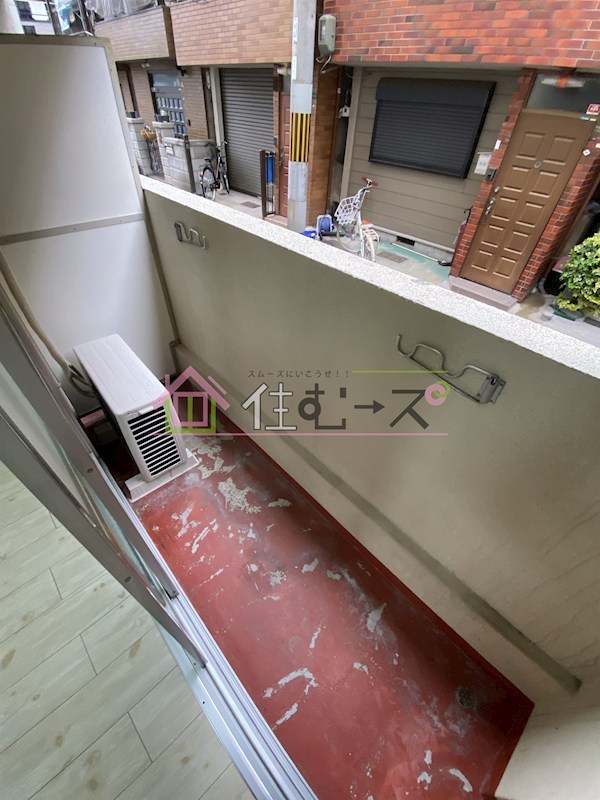 ラパンジール中川東 ベランダ