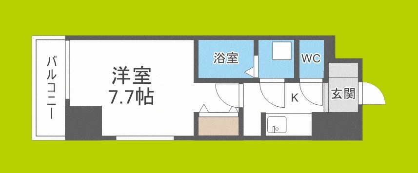 サムティ大阪WESTグランジール 間取り