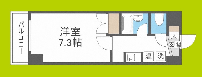 フォレスト今里 間取り