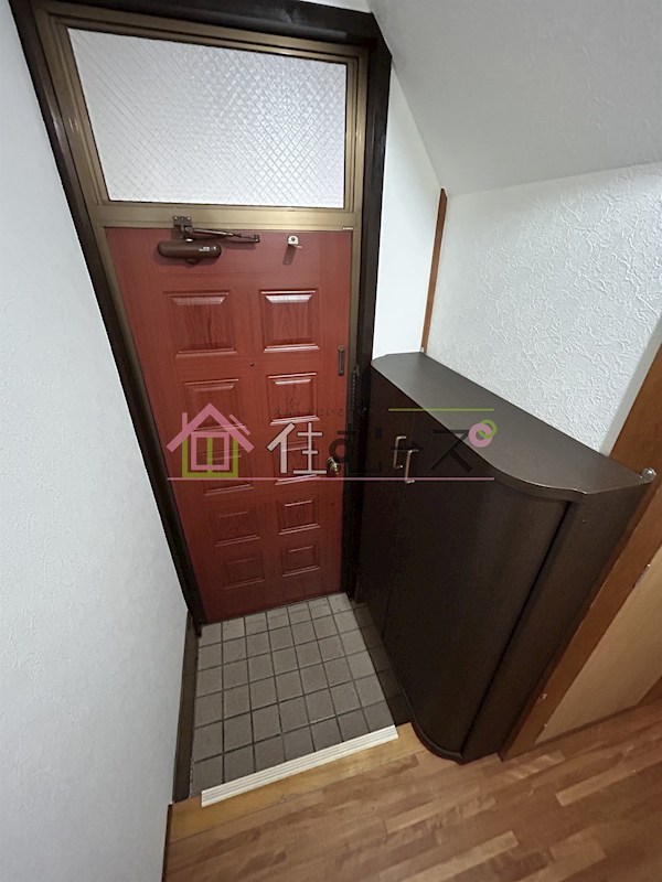 西淀川区中島貸家 玄関