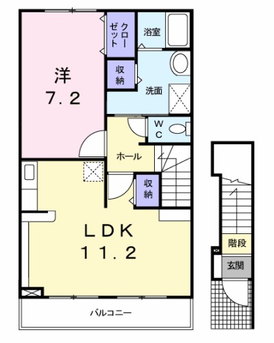 シャルムさくらⅢ 間取り