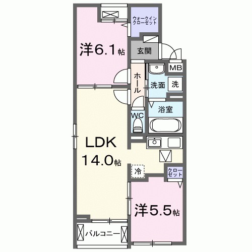 ミツボシヤマモトビレッジ 間取り