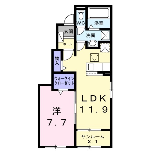 ラ・メゾン・セレニテ 間取り