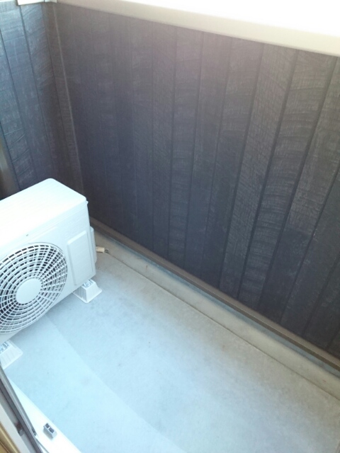 グランソレイユ楠葉Ⅲ ベランダ