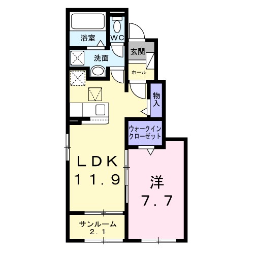 ラ・メゾン・セレニテ 間取り