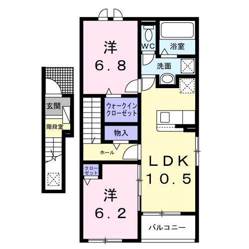 ラ・メゾン・セレニテ 間取り