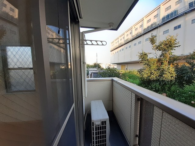 ソレイユ・道 ベランダ