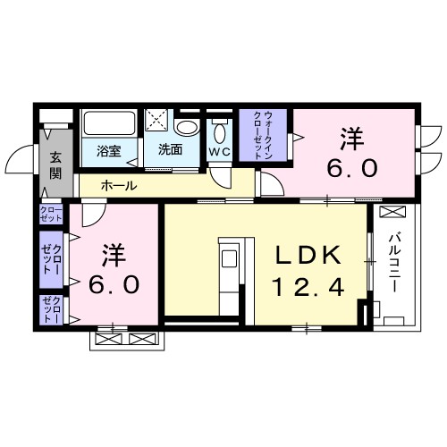 コージースクエア　上穂積 間取り