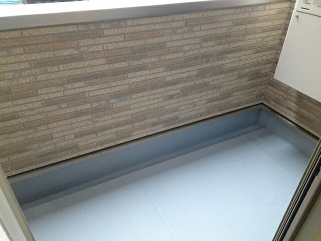 コントレイル ベランダ