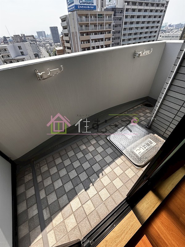 ノルデンハイム東三国 ベランダ