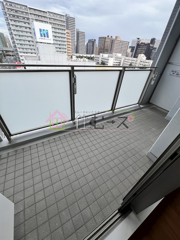 ノルデンタワー新大阪プレミアム ベランダ