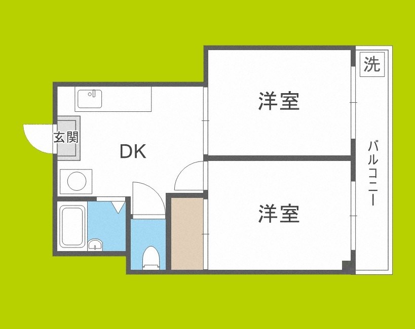ロイヤル加美北 間取り