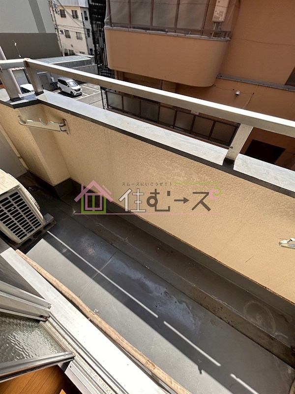 コーポあびこ ベランダ