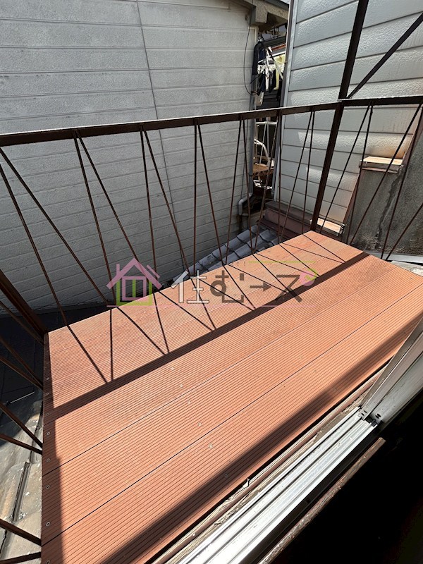 住吉区庭井２丁目テラス ベランダ