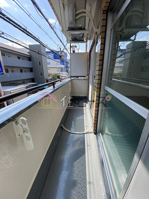 第2石見ハイツ ベランダ