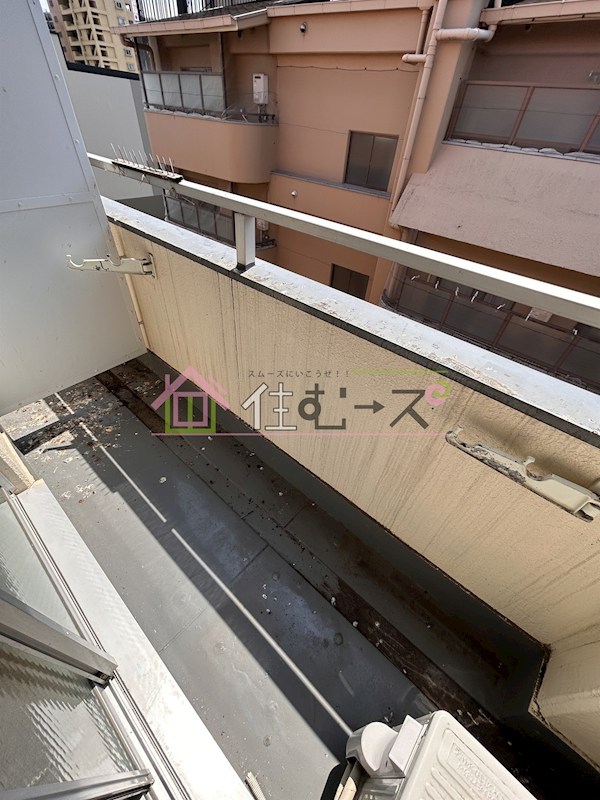 コーポあびこ ベランダ