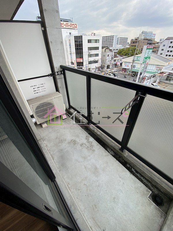 ラ・フォーレ喜連瓜破 ベランダ