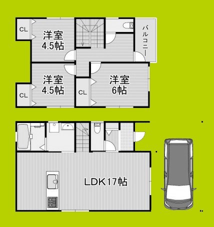 ハウスカク 間取り
