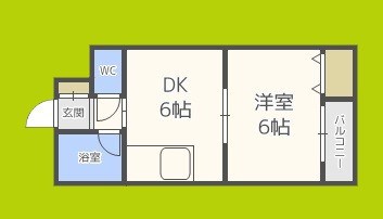 エレガントコーポラス 間取り