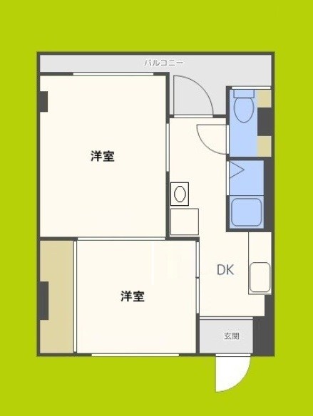 マンション楠木 間取り