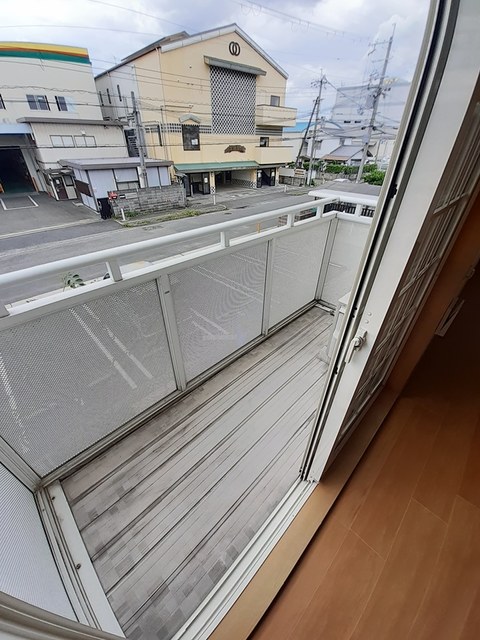 ブルック・コートＡ棟 ベランダ