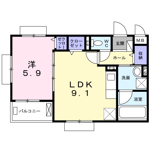 Ｇｏｏｄ　Ｌｉｆｅ 間取り