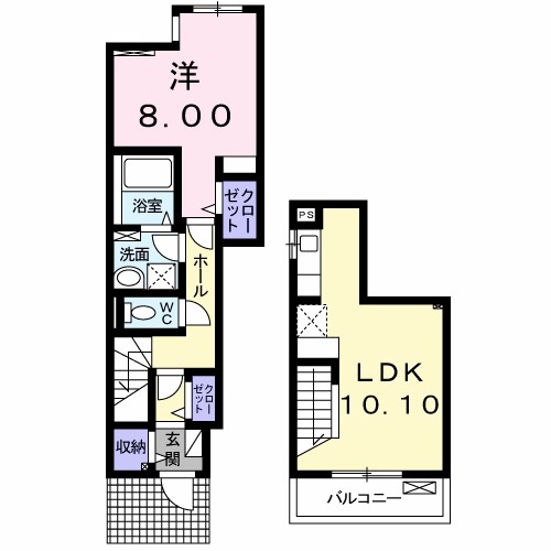 アデッソ　オーヴェスト 間取り
