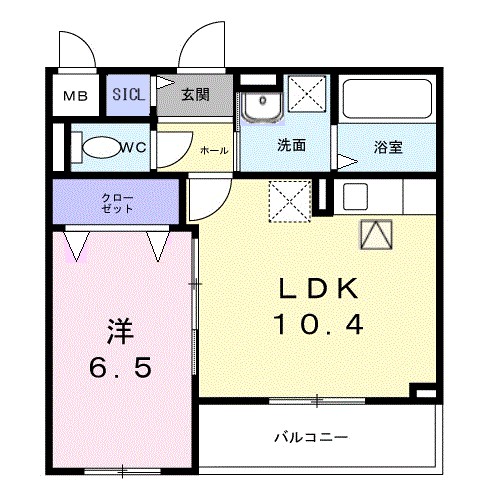 ラ・クロシェット 間取り