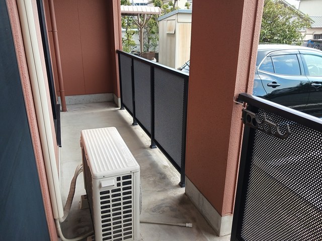 アンソレイエ・ユニティ ベランダ