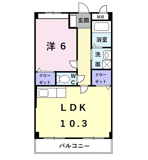 ディアコート 間取り