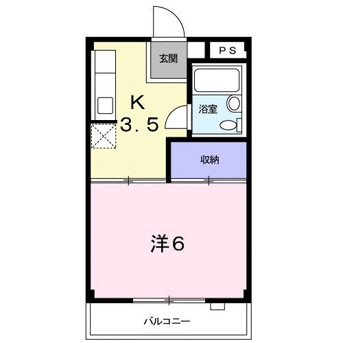 ハイムエトワ－ル 間取り