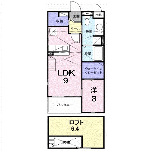 フレスクーラブリッサ 間取り
