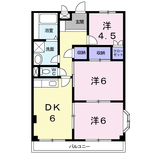 ソルジェンテ金剛 間取り