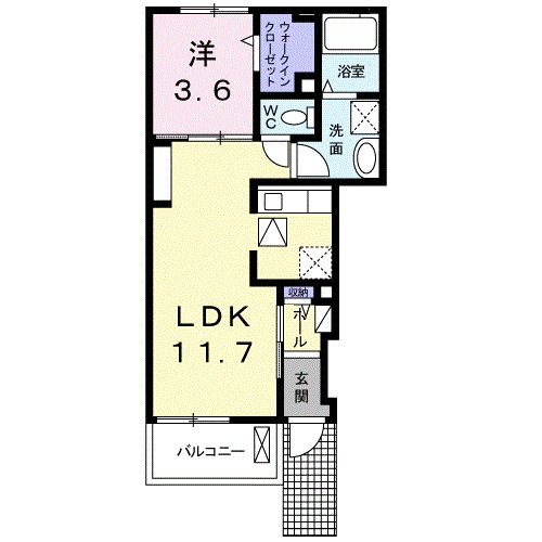 Ｖｉｏｌａ　門真南 間取り