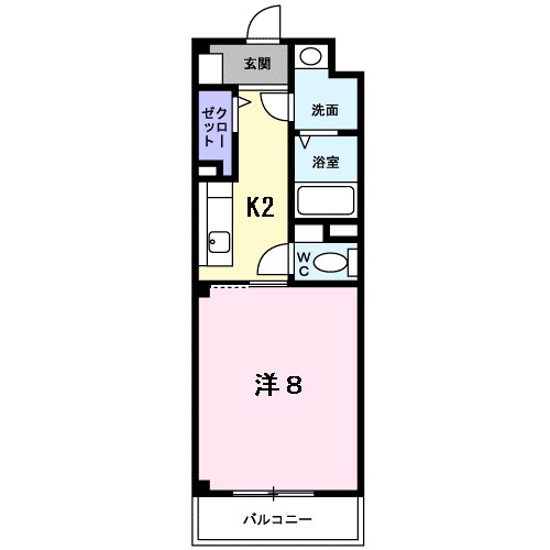 エスポワール西川 間取り