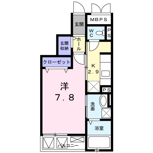Ｌａ　Ｌｕｃｅ 間取り