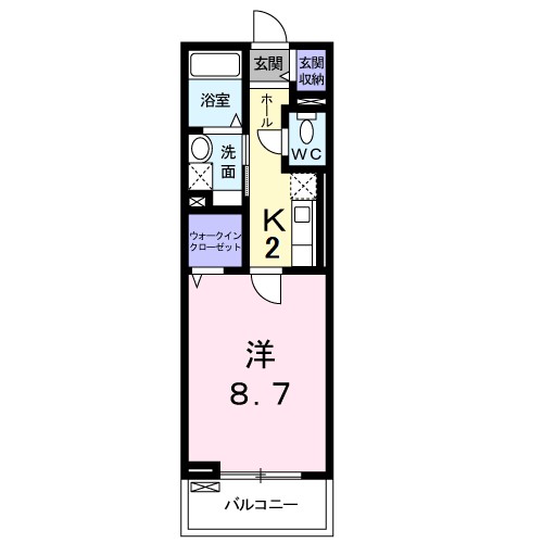 プレジェーネ　一津屋 間取り