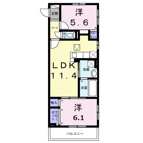 ＨＩＬＬ　ＣＯＵＲＴ　水無瀬 間取り
