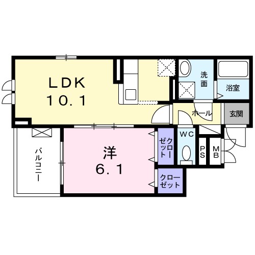 カーサ・コリーナ 間取り